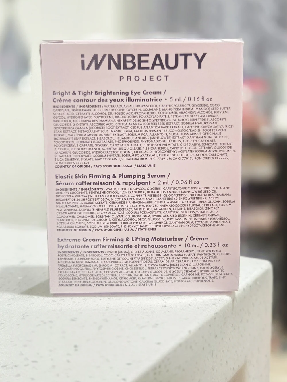InnBeauty Project Extreme Cream + Bright & Tight Eye Cream Set - 3 Items